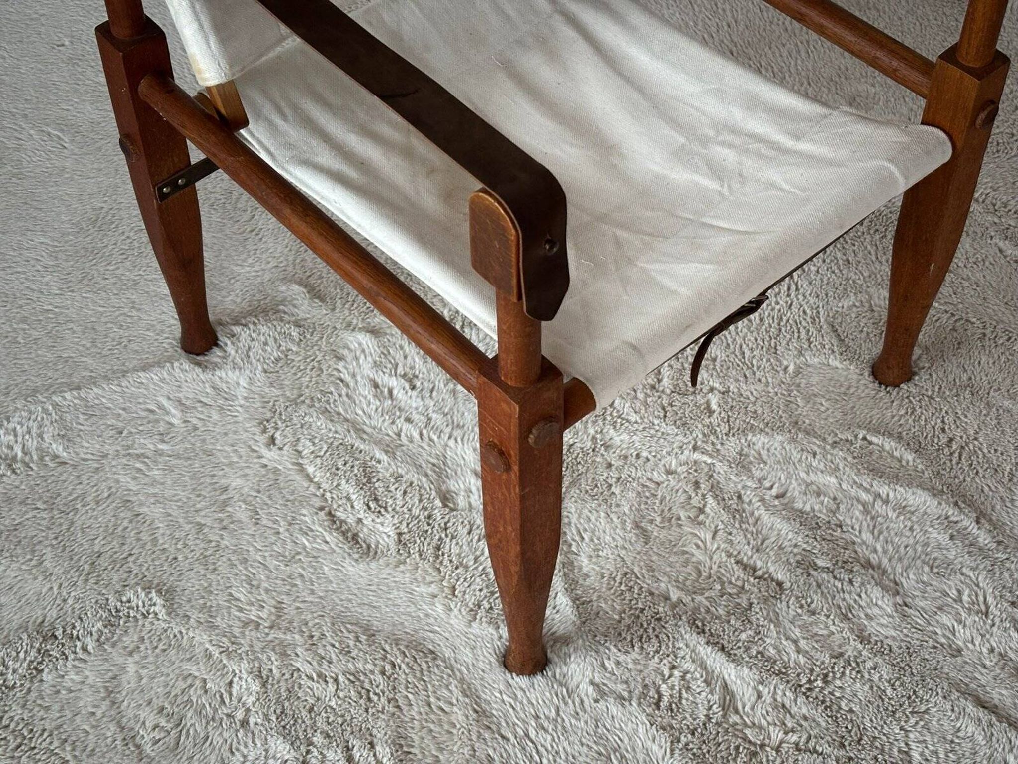 Fauteuil Safari par Wilhelm Kienzle pour Wohnbedarf, années 1960.
