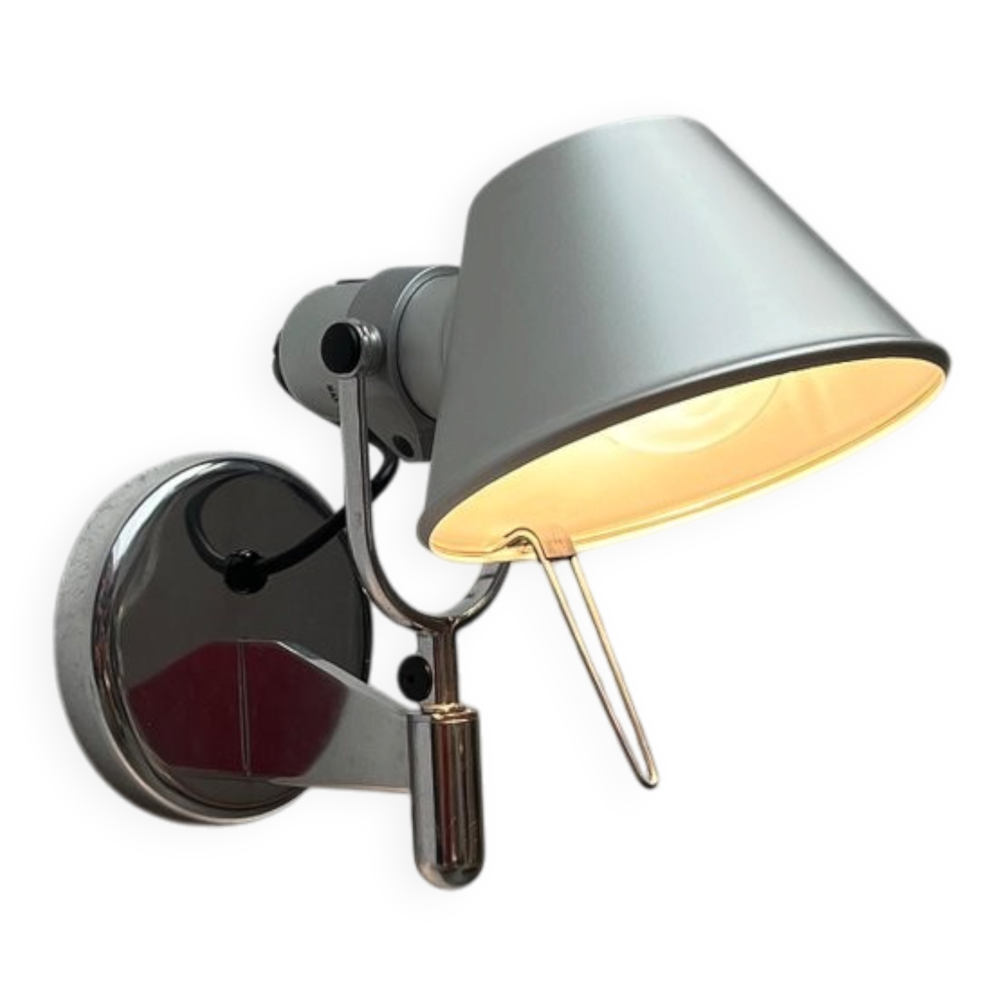 Tolomeo wall lights Faretto Italian by Michele De Lucchi and Giancarlo Fassina for Artemide, set of 2