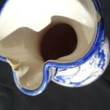 Talevera blue earthenware pitcher