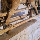 Rocking horse at the end of 19th