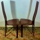 2 chaises total cuir estampillées dad
