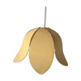 Small beige fabric flower 70's suspension