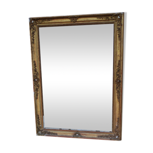 ancien miroir doré