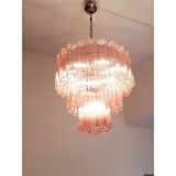 Lustre tronchi en verre de Murano