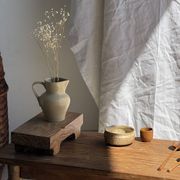 Mini tasse, coupelle ou coquetier en teck H5 D5