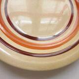 Set of 5 Vintage earthenware dinner plates