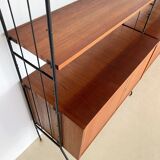 Vintage standing modular wall unit