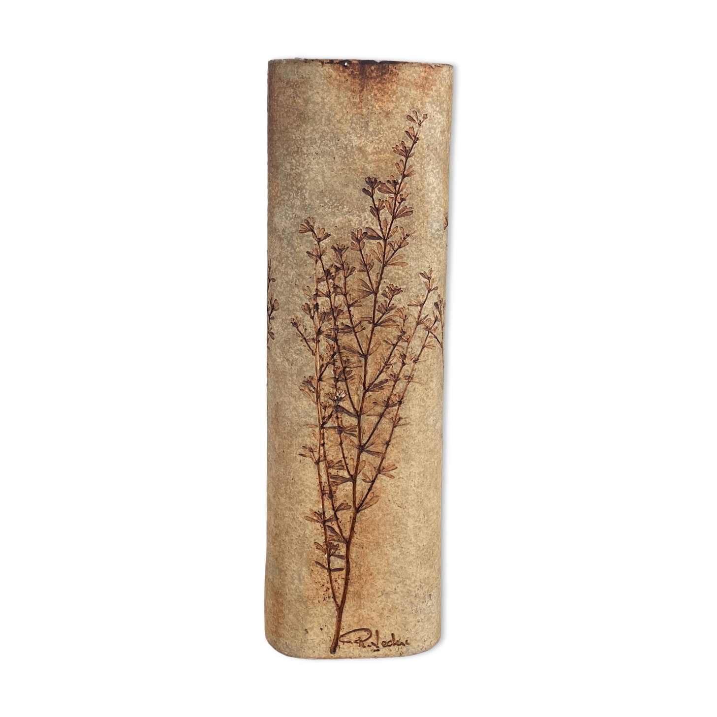 Vase signé Raymonde Leduc