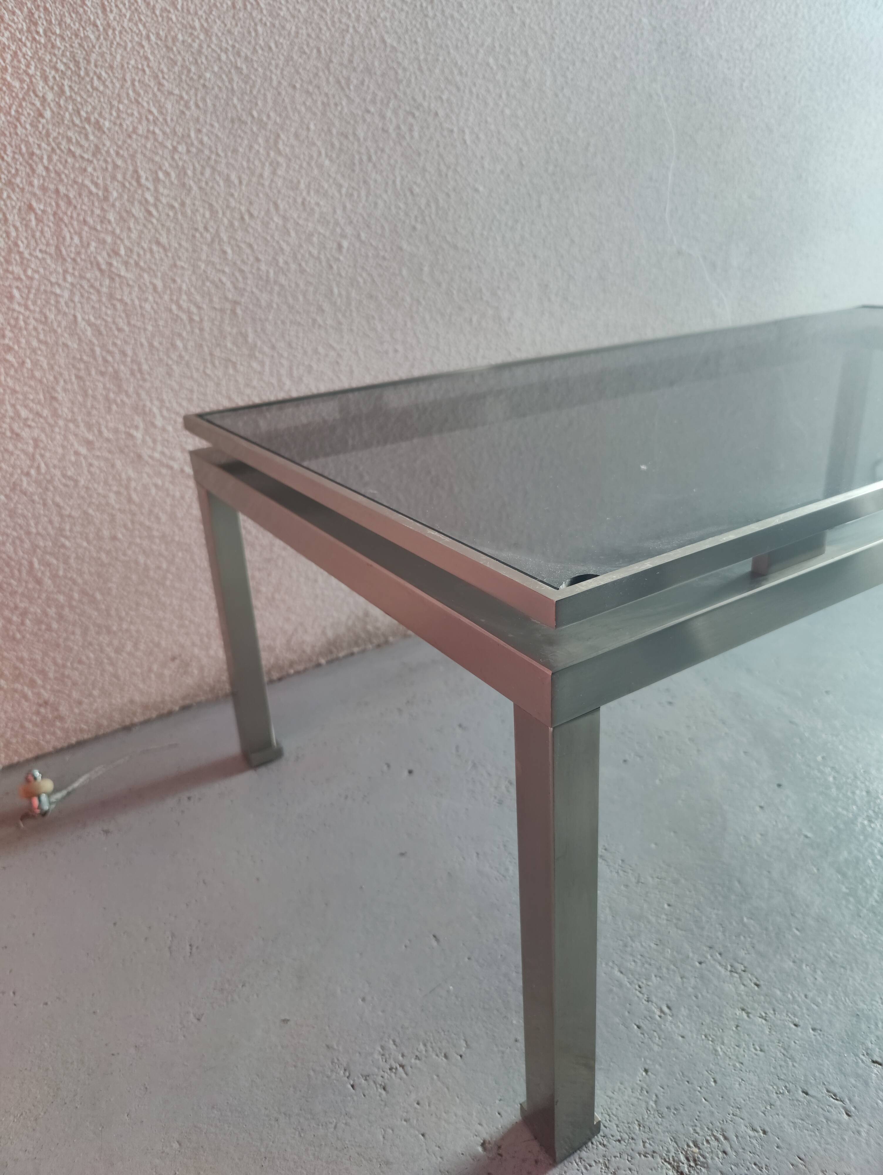 1970s coffee table attributed to designer Guy Lefèvre for Maison Jansen.