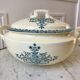 tureen in Iron Earth Salins model "Alhambra" XIXth