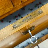 Solid walnut chest of drawers from the 1960s.