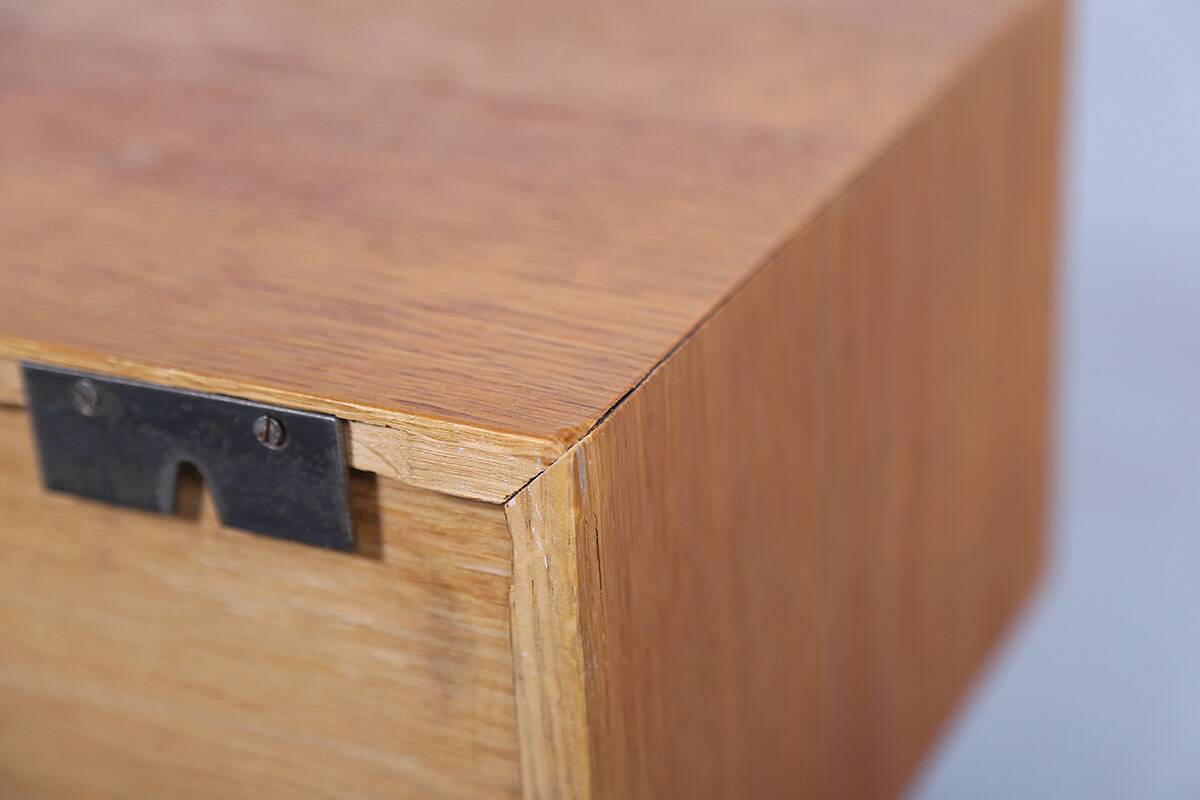 Model 128 Wall Console in Teak by Kai Kristianen for Aksel Kjersgaard