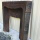 Cast-iron fireplace mantle