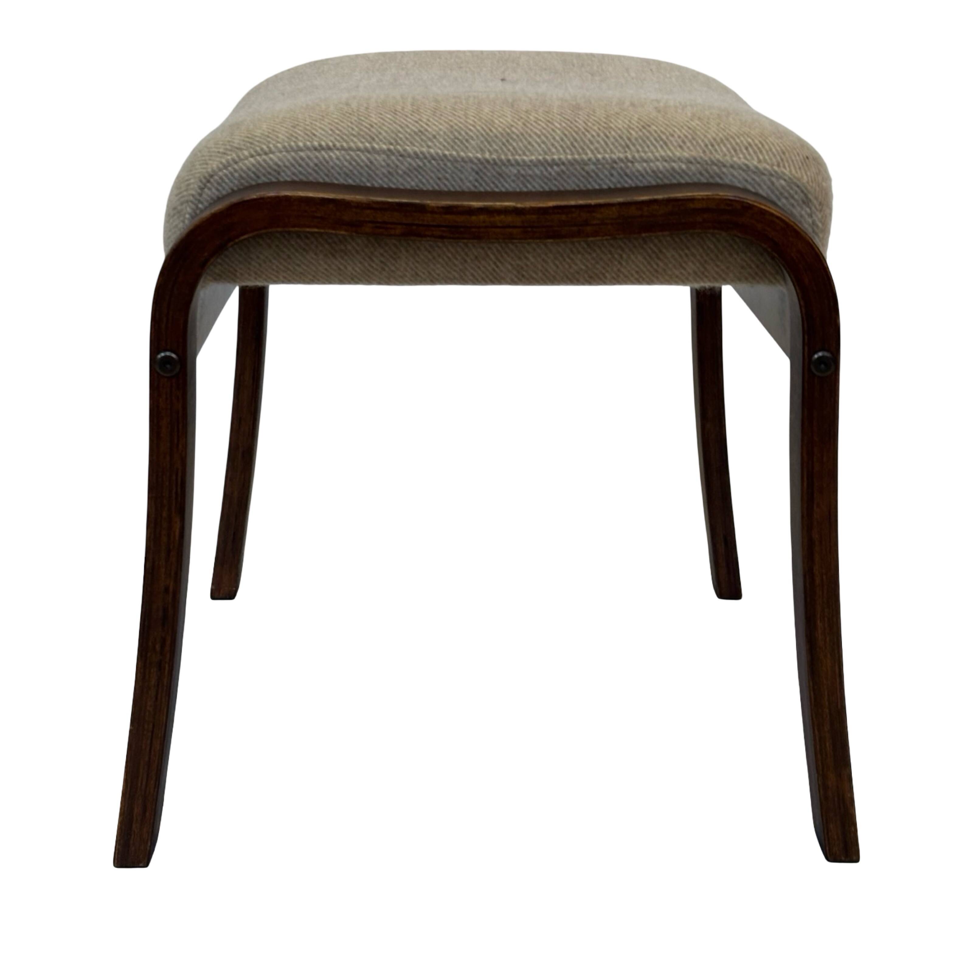 Repose-pieds vintage rétro ottoman pouf danois design Westnofa