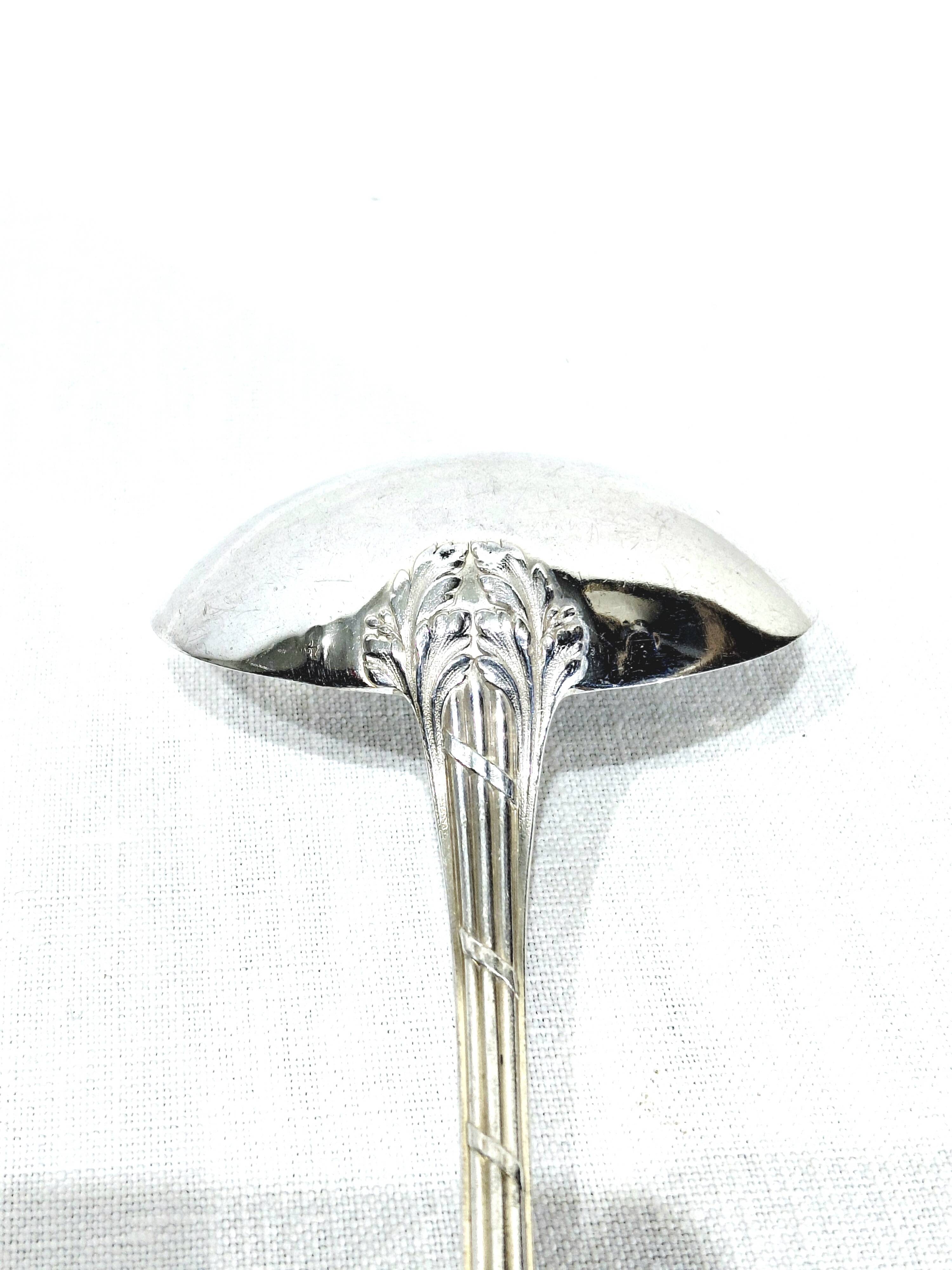 MARTIAL GAUTHIER - SILVER CREAM LADLE