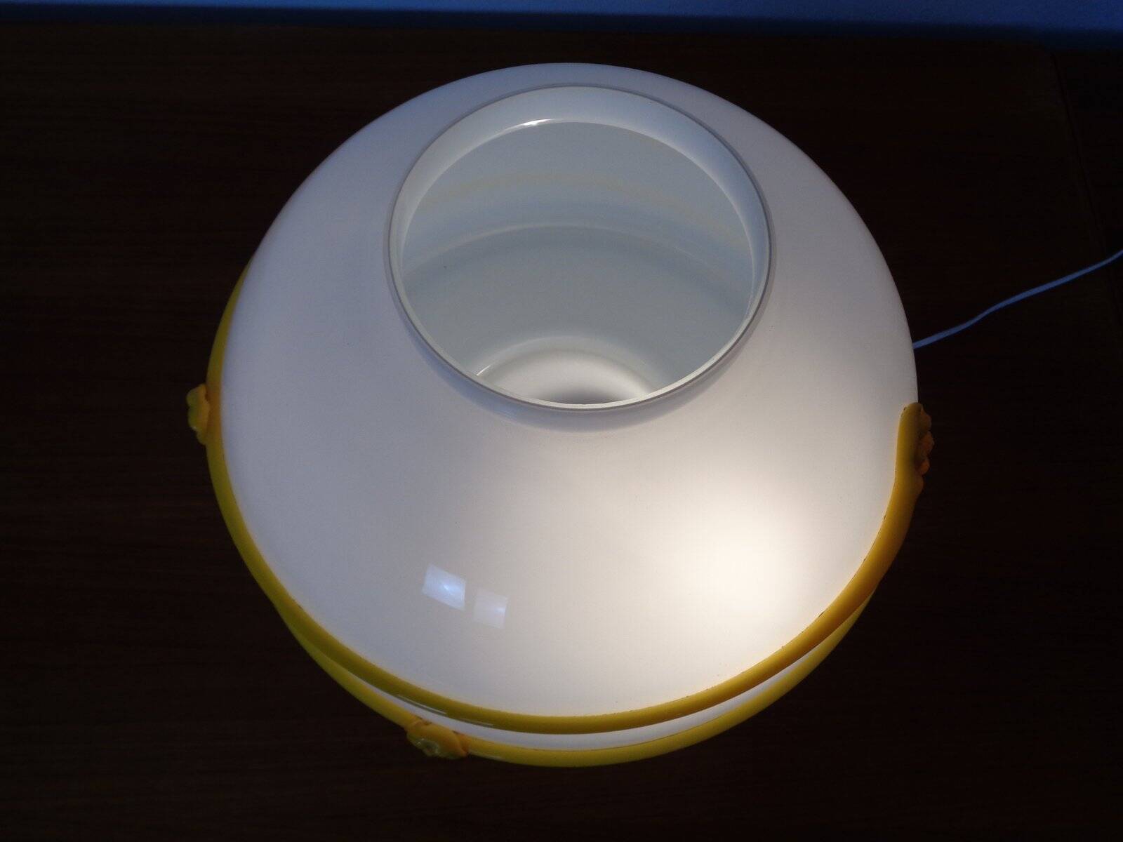 Large Murano Mushroom Table Lamp, Italy, 1970s