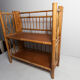 Foldable bamboo wall shelf 1970
