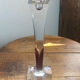 Bohemian crystal candlestick