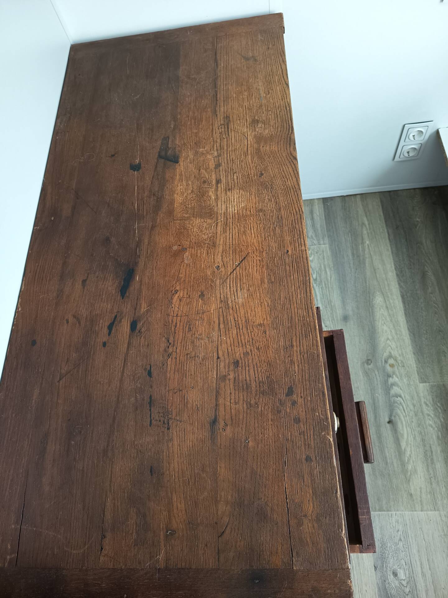 Vintage wooden desk