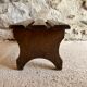 Wooden plant bench