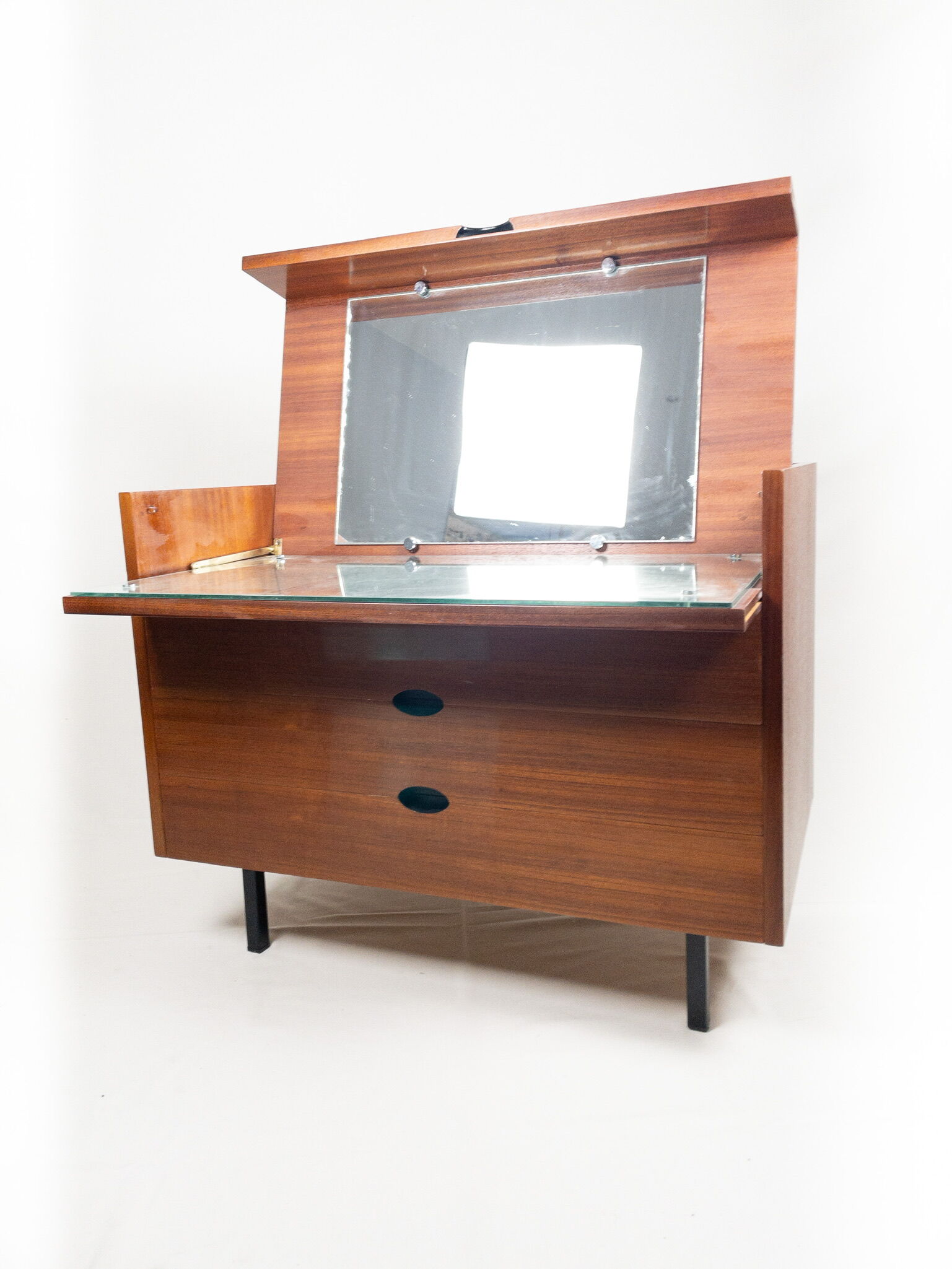 Commode coiffeuse en bois de Paul Geoffroy