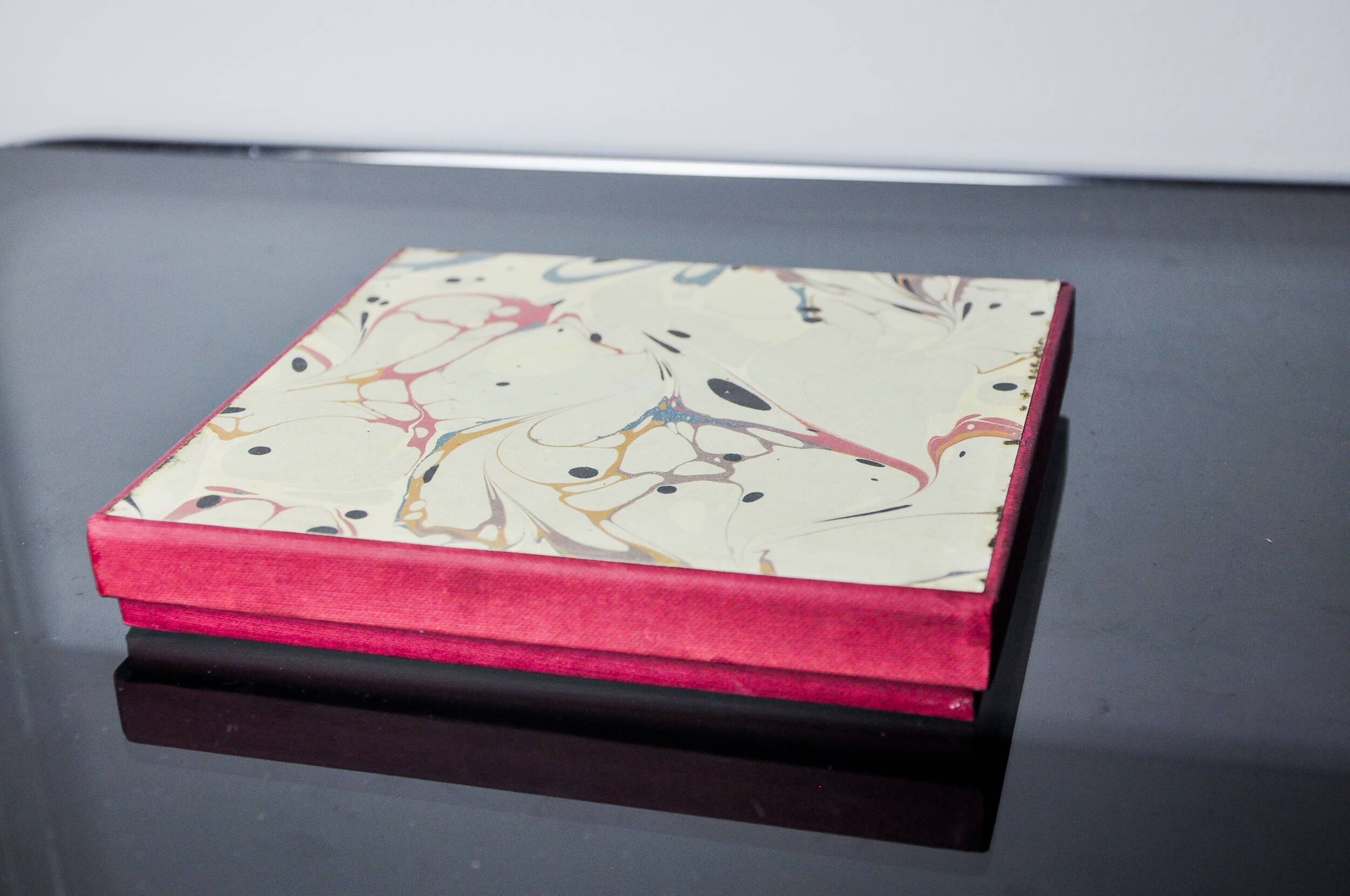 Tic-tac-toe game, enameled ceramic, Italy, 1980