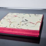 Tic-tac-toe game, enameled ceramic, Italy, 1980