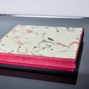 Tic-tac-toe game, enameled ceramic, Italy, 1980