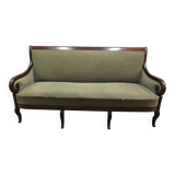 Mahogany bench from the Restoration period