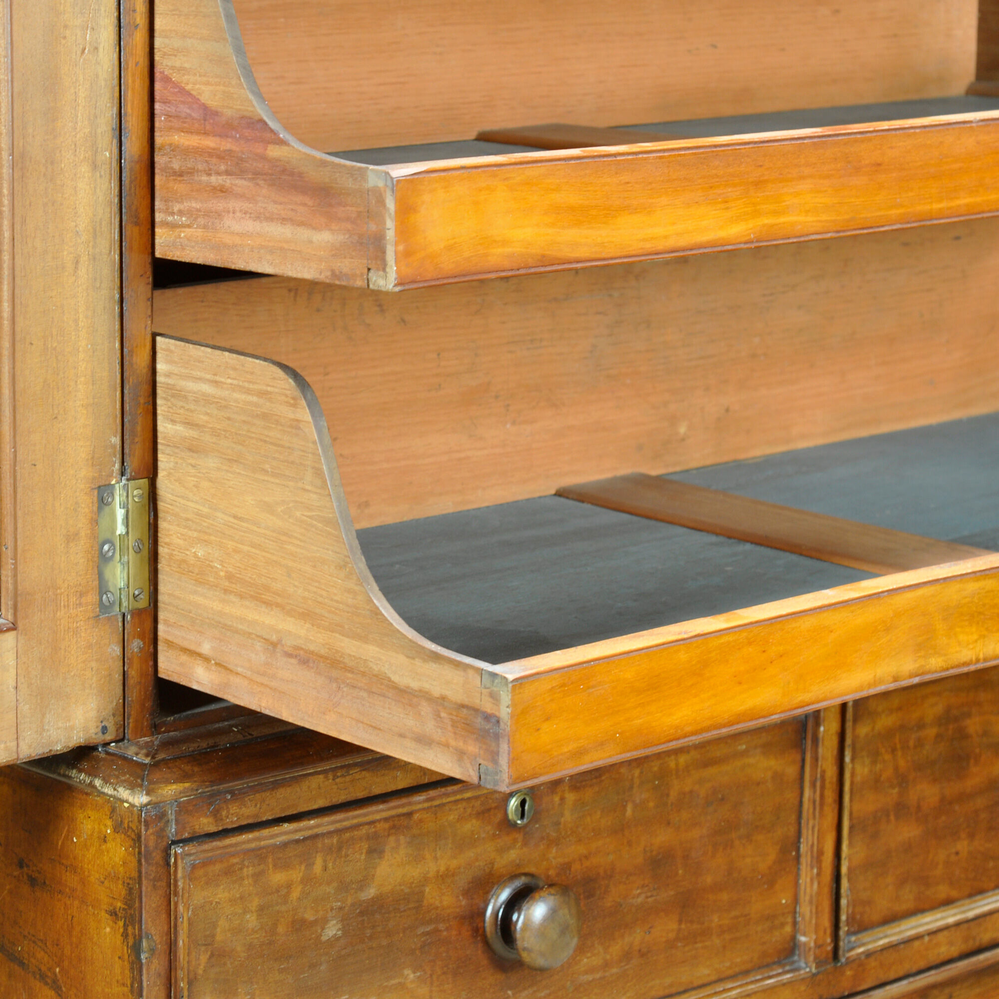 Victorian mahogany cabinet, circa 1860