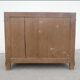 Ancienne commode en bois et marbre