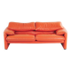 Cassina Maralunga leather sofa