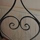 Vintage wrought iron chairs