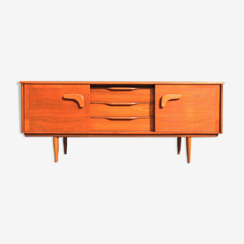 Mid-Century Sideboard with Boomerang Handles, 1960s