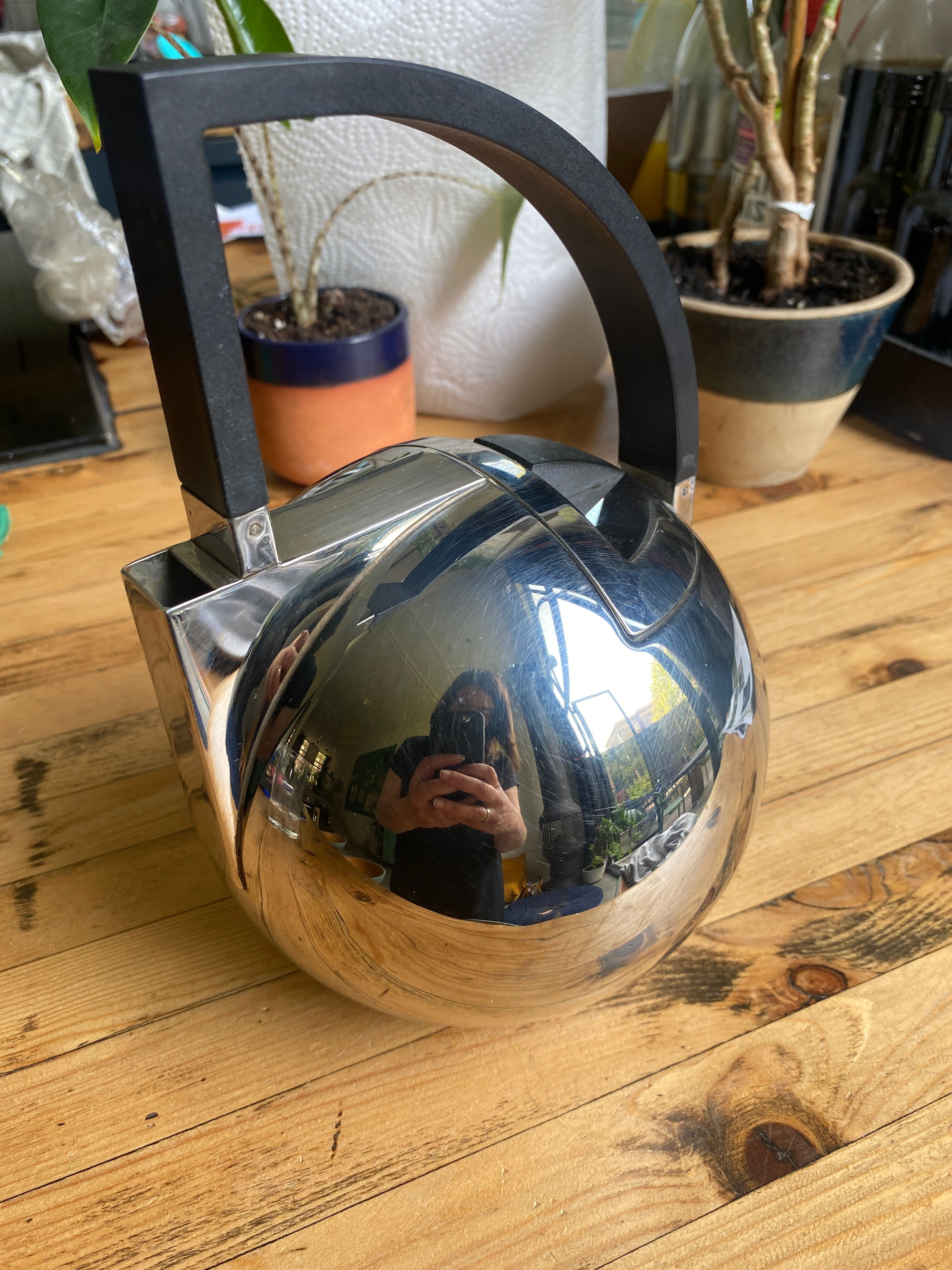 Oliver Hemming Teapot stainless steel Nio