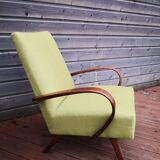 Pair of vintage Czech armchairs, Scandinavian style, 50s