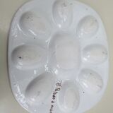 Ceramic egg dish