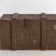 Small antique olive green chest (c.1920) #26