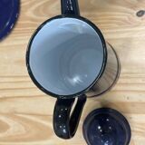 Enameled metal coffee pot