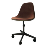 Rare La Fonda chair by George Nelson for Herman Miller. Original fabric by Alexander Girard