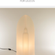 Leucos ceiling lamp "cloud" in opaline glass, ca 1980s