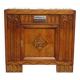 Ancien buffet en chêne et marbre, époque et style Art Déco