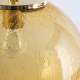 Murano ball pendant light by Doria, Germany, 1970s