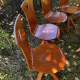 Designer wooden chairs