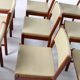 Vintage teak lounge chairs, Denmark, by MCM