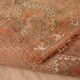 Peach Vintage Moroccan Rug 186 x 329 cm, Berber Wool Rug, Handmade Boho Rug