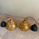 Paire de suspensions en nacre