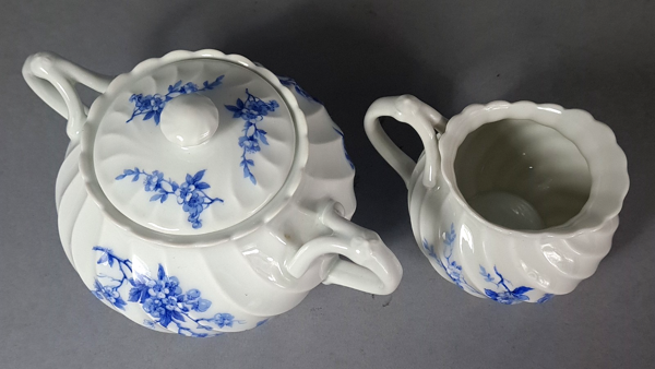 Service café complet 6 personnes porcelaine Haviland Limoges C649 S