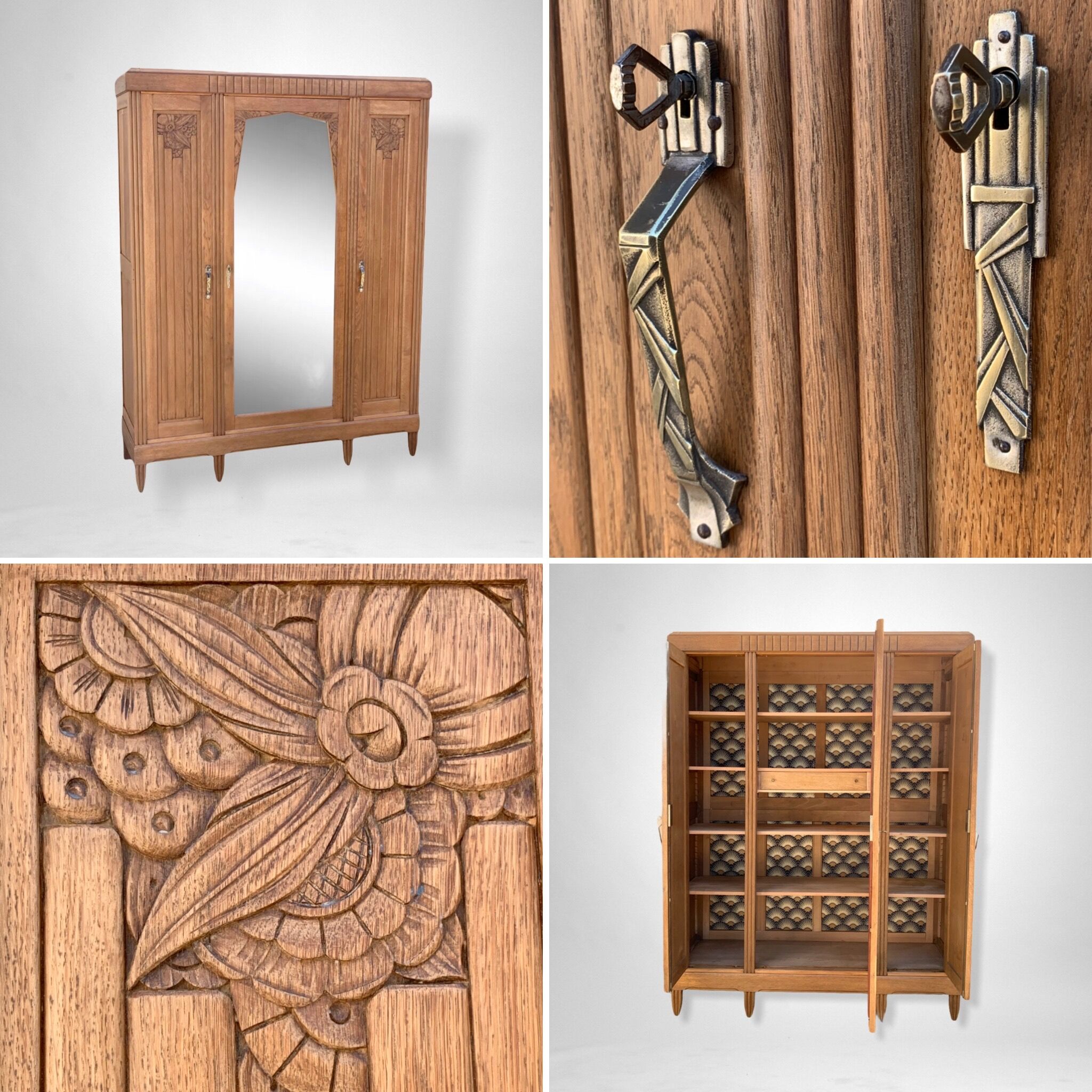 Parisian art deco wardrobe