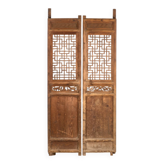 Antique Chinese wooden door (circa 1890)